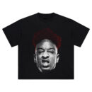 21 Savage Big Face Tee – Oversized Streetwear Trap Graphic Shirt