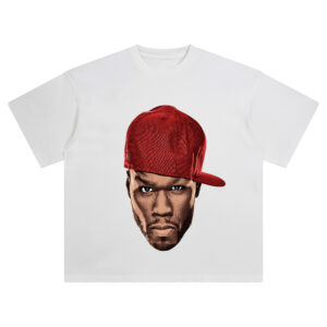 50 Cent Big Face Tee – Oversized Rap Icon Streetwear Shirt