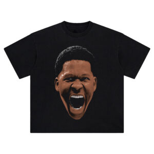 Anthony Edwards Big Face Tee – Oversized NBA Streetwear Graphic Shirt