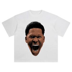 Anthony Edwards Big Face Tee – Oversized NBA Streetwear Graphic Shirt