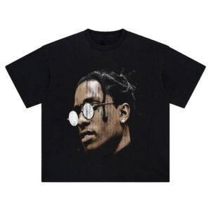 ASAP Rocky Big Face Tee – Oversized Harlem Rap Fashion Streetwear Shirt