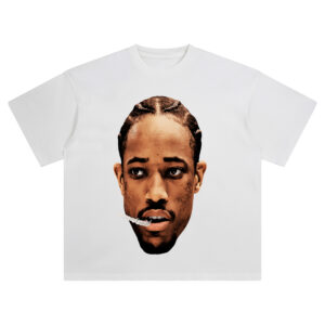 DeMar DeRozan Big Face Tee – Oversized Veteran Hooper Streetwear Shirt