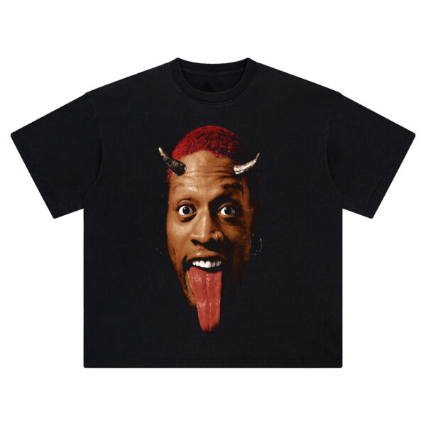 Dennis Rodman "Big Face" Graphic Tee - Image 2