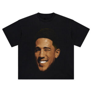 Devin Booker Big Face Tee – Oversized NBA Streetwear Graphic Shirt