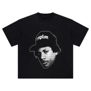 Eazy-E Big Face Tee – Oversized West Coast Rap Streetwear Shirt
