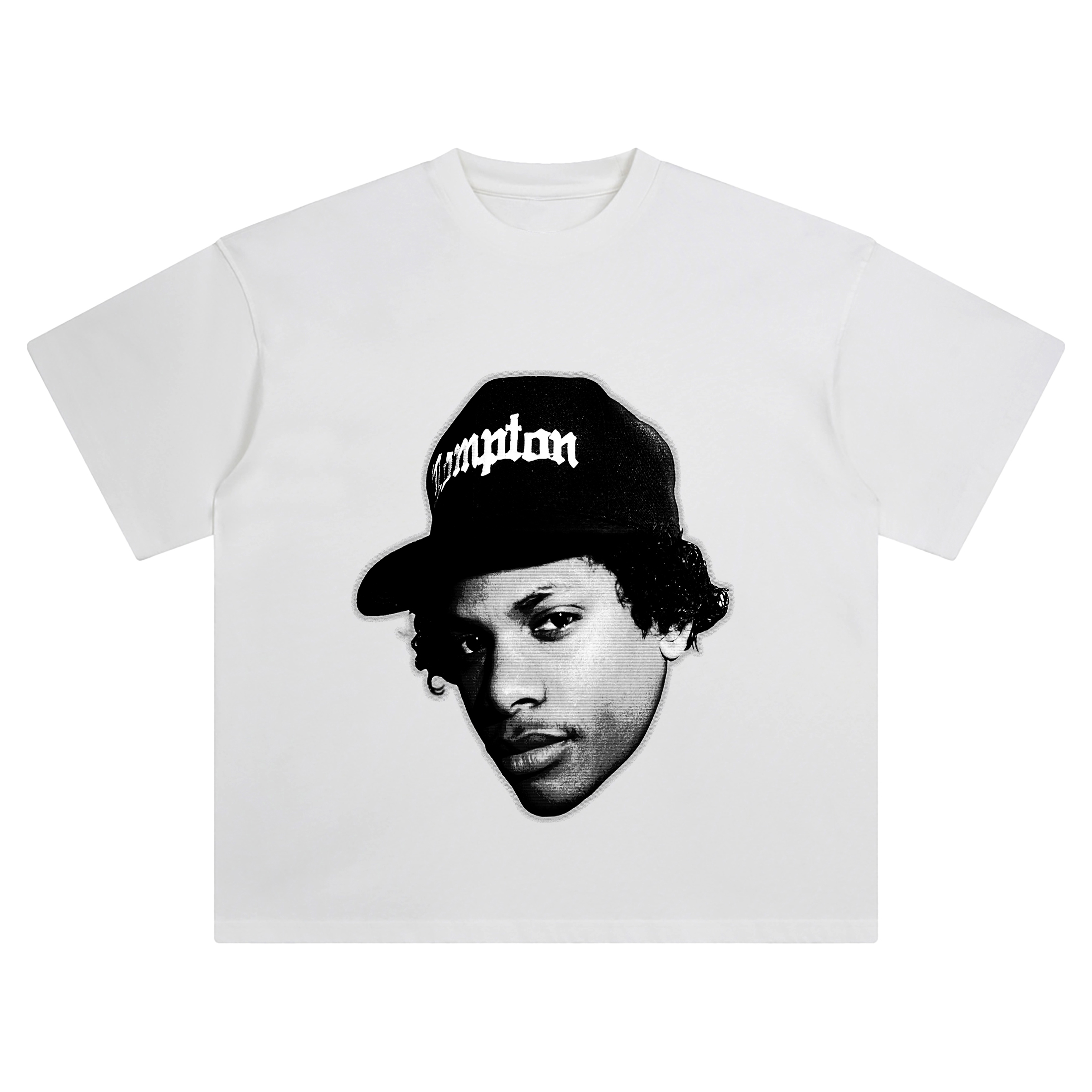 Eazy-E Big Face Tee – Oversized West Coast Rap Streetwear Shirt