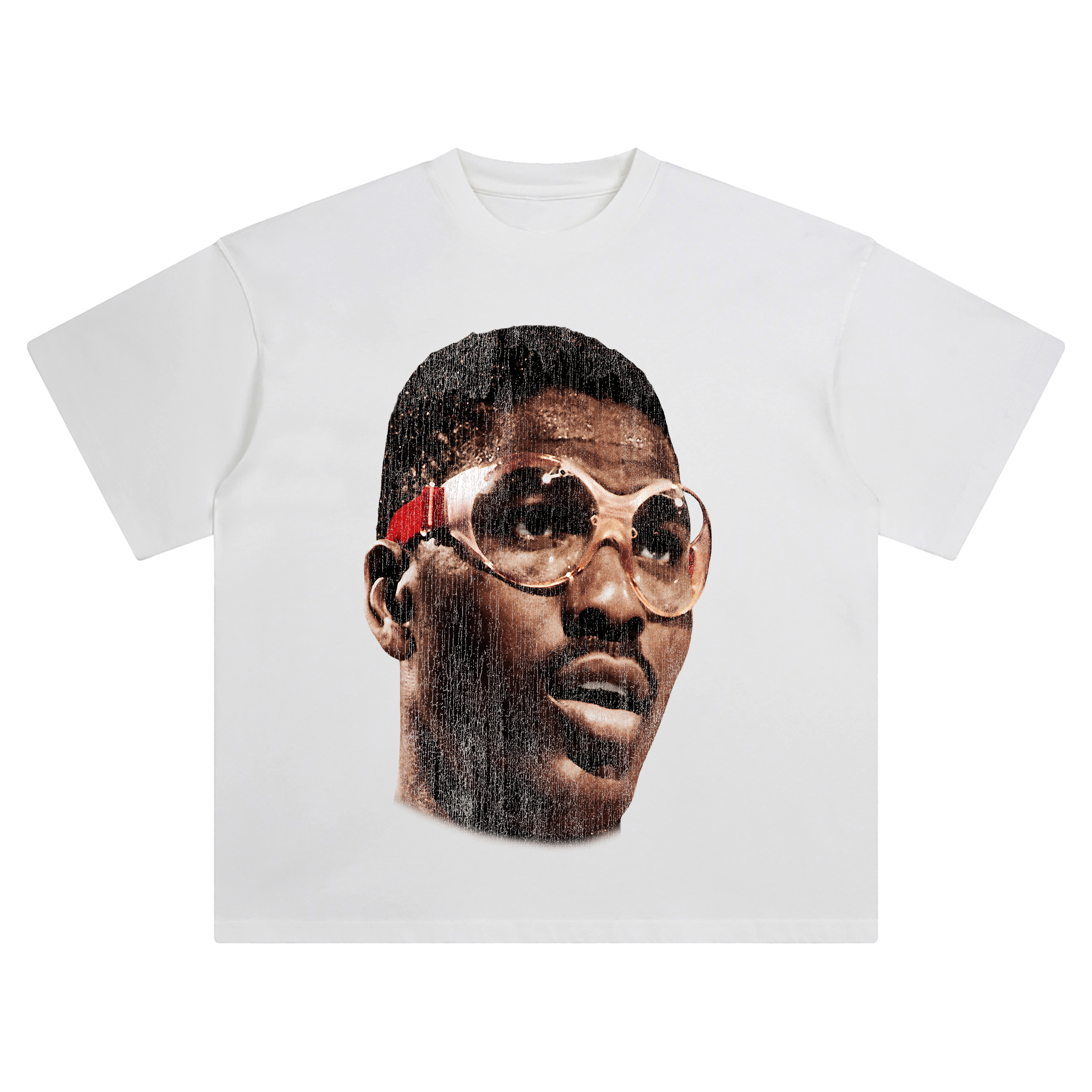 Hakeem Olajuwon Big Face Tee – Oversized NBA Legend Streetwear Graphic Shirt