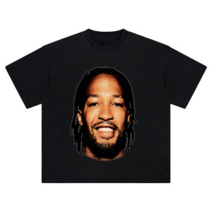 Jalen Brunson Big Face Tee – Oversized NBA Streetwear Graphic Shirt