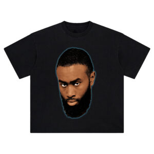 Jaylen Brown Big Face Tee – Oversized NBA Streetwear Graphic Shirt