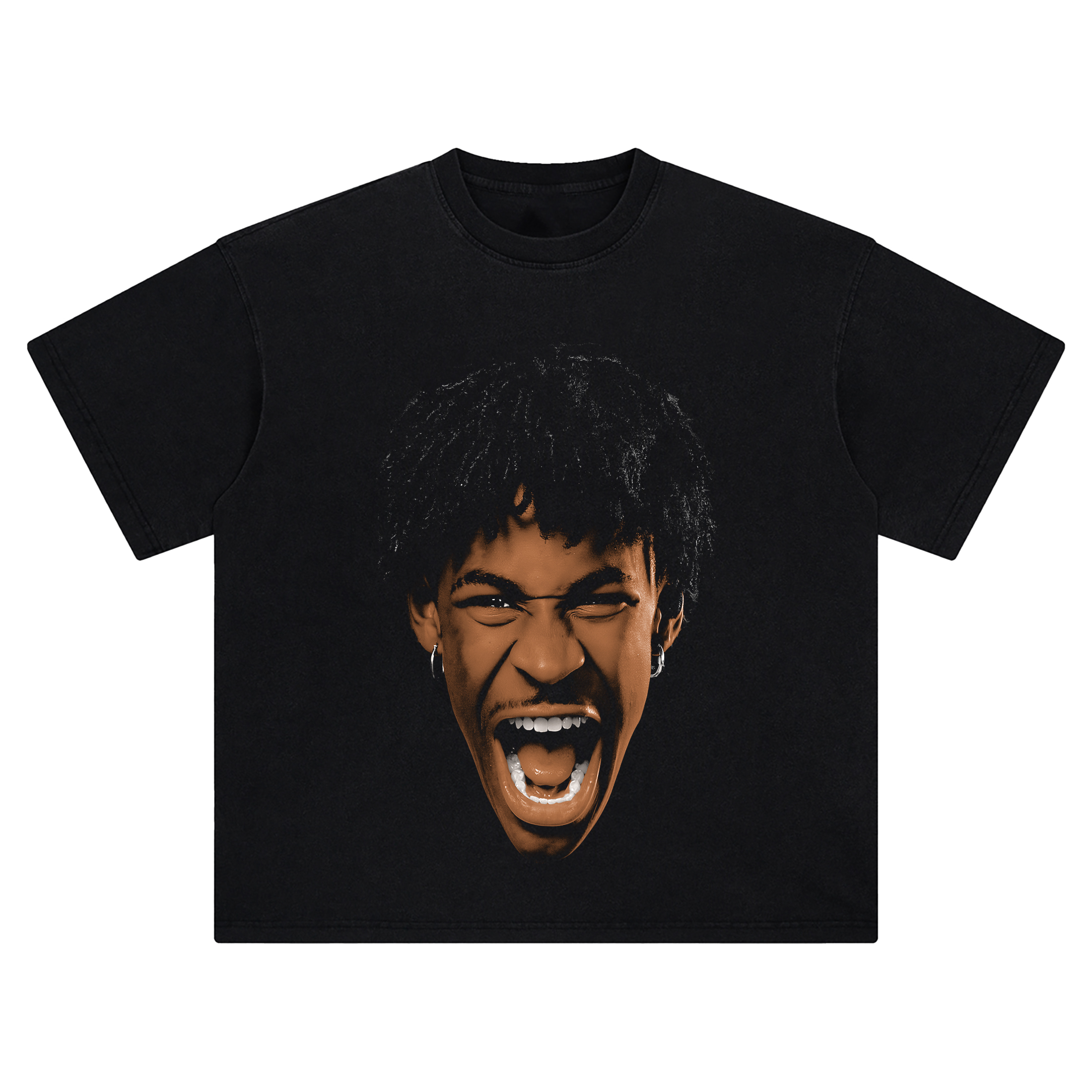 Ja Morant Big Face Tee – Oversized Basketball Streetwear Graphic Shirt