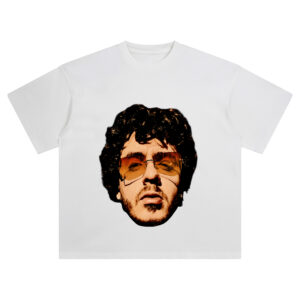Jack Harlow Big Face Tee – Oversized Rap Star Streetwear Graphic Shirt