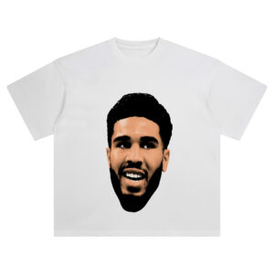 Jayson Tatum Big Face Tee – Oversized NBA Streetwear Graphic Shirt