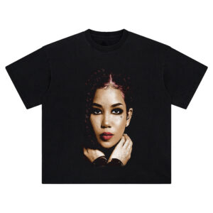 Jhené Aiko Big Face Tee – Oversized Soulful R&B Streetwear Shirt