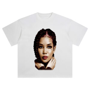 Jhené Aiko Big Face Tee – Oversized Soulful R&B Streetwear Shirt