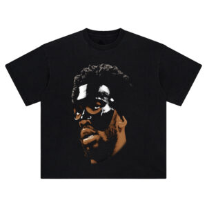 Joel Embiid Big Face Tee – Oversized Masked NBA Streetwear Graphic Shirt