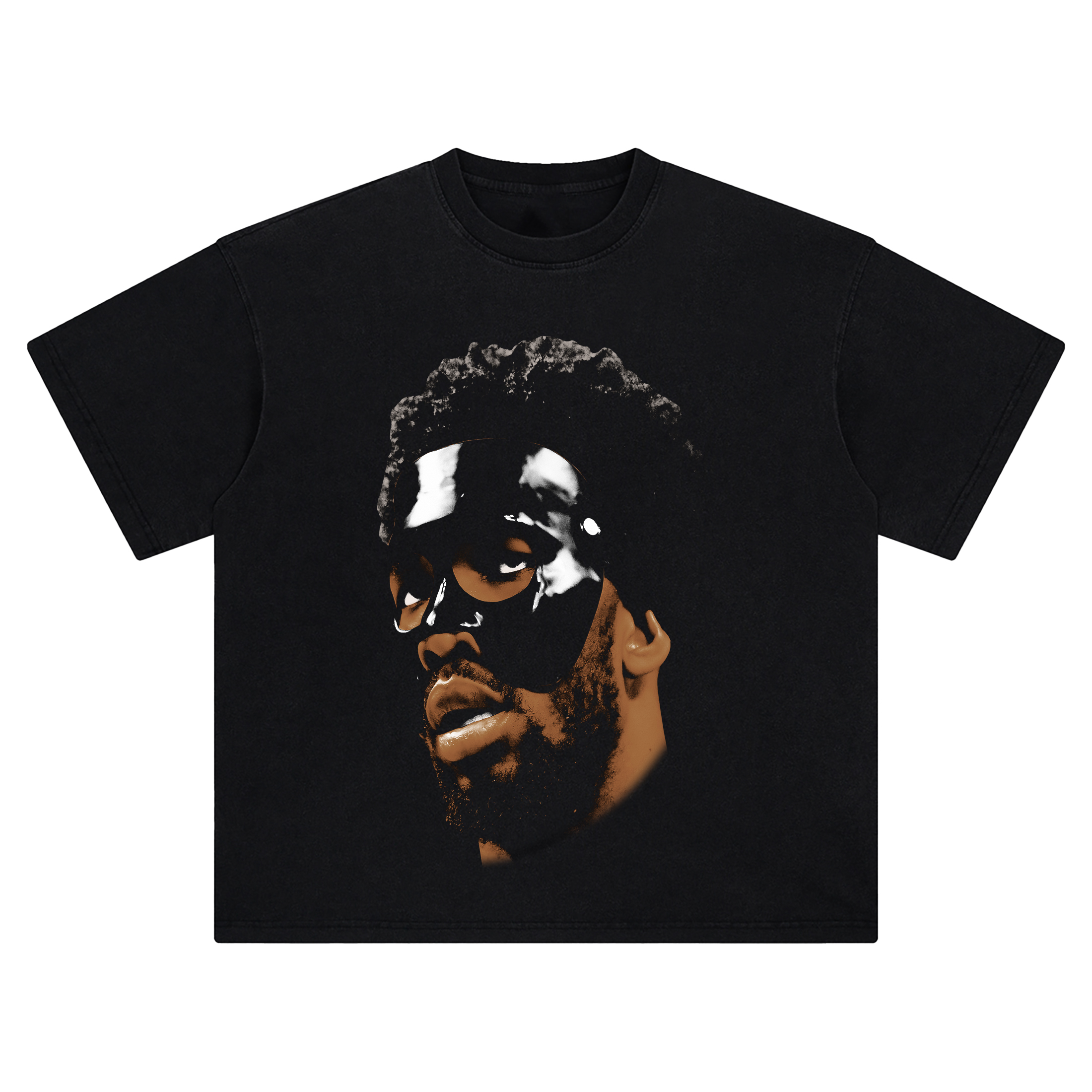 Joel Embiid Big Face Tee – Oversized Masked NBA Streetwear Graphic Shirt