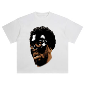 Joel Embiid Big Face Tee – Oversized Masked NBA Streetwear Graphic Shirt