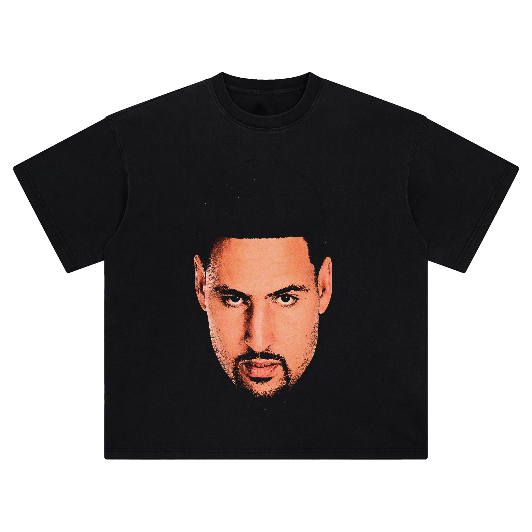 Klay Thompson Big Face Tee – Oversized NBA Splash Bros Streetwear Shirt