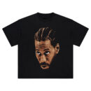 Kawhi Leonard Big Face Tee – Oversized NBA Silent Superstar Streetwear Shirt