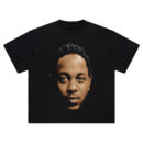 Kendrick Lamar Big Face Tee – Oversized Conscious Rap Streetwear T-Shirt