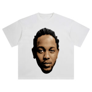 Kendrick Lamar Big Face Tee – Oversized Conscious Rap Streetwear T-Shirt
