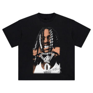 King Von Big Face Tee – Oversized Street Rap Legend Tribute Shirt