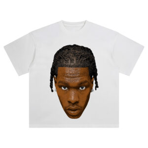 Lil Baby Big Face Tee – Oversized Atlanta Rap Streetwear Graphic Shirt