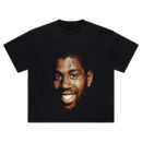 Magic Johnson Big Face Tee – Oversized Showtime Lakers Streetwear Graphic Shirt