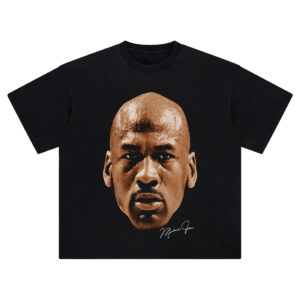 Michael Jordan Big Face Tee – Oversized Vintage Streetwear T-Shirt