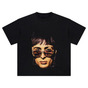 Peso Pluma Big Face Tee – Oversized Latin Music Corrido Streetwear Shirt