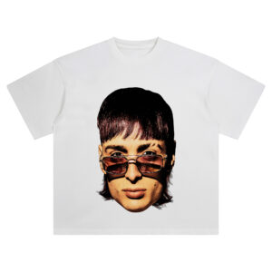 Peso Pluma Big Face Tee – Oversized Latin Music Corrido Streetwear Shirt