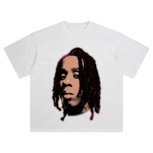 Polo G Big Face Tee – Oversized Chicago Rap Streetwear Graphic Shirt