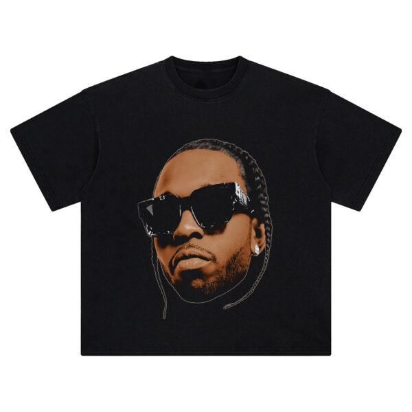 Pop Smoke "Big Face" Graphic Tee - Image 2