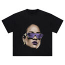 Rihanna Big Face Tee – Oversized Vintage Streetwear Shirt
