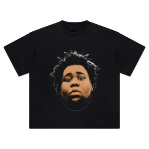Rod Wave Big Face Tee – Oversized Emotional Rap Streetwear Graphic Shirt