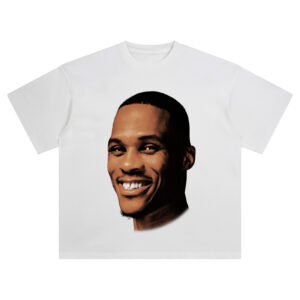 Russell Westbrook Big Face Tee – Oversized NBA Hustle Streetwear Graphic Shirt
