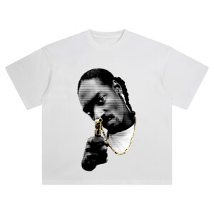 Snoop Dogg Big Face Tee – Oversized West Coast Hip-Hop Streetwear Graphic Shirt