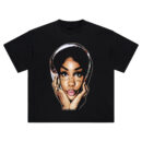SZA Big Face Tee – Oversized R&B Streetwear Graphic Shirt