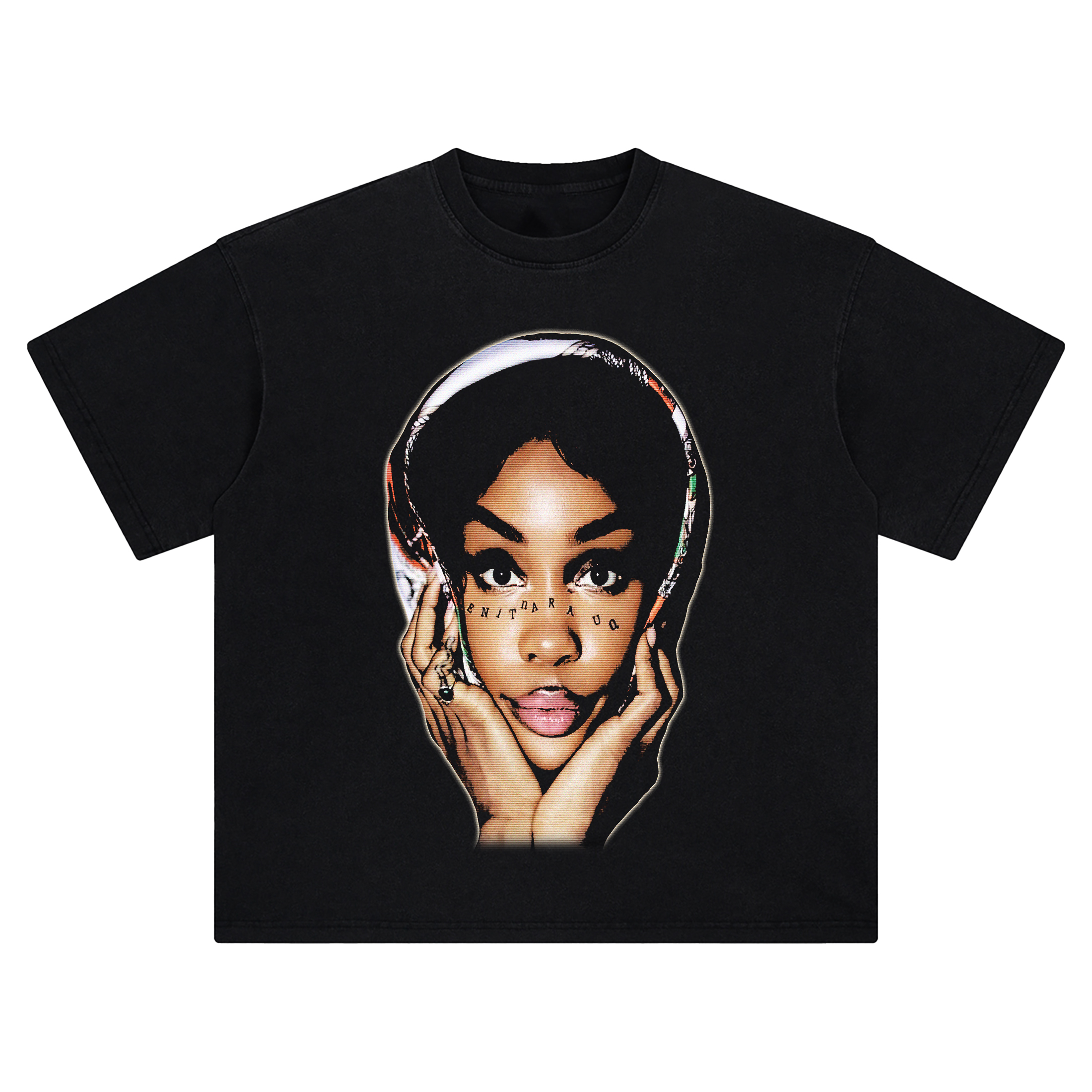 SZA Big Face Tee – Oversized R&B Streetwear Graphic Shirt