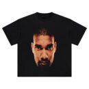 Tim Duncan Big Face Tee – Oversized San Antonio Spurs Streetwear Graphic Shirt