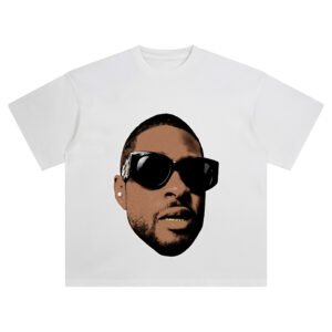 Usher Big Face Tee – Oversized R&B Legend Streetwear Graphic Shirt
