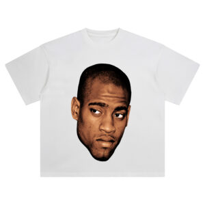 Vince Carter Big Face Tee – Oversized NBA Dunk Legend Streetwear Graphic Shirt