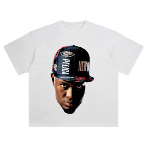 Zion Williamson Big Face Tee – Oversized NBA Power Forward Streetwear Shirt