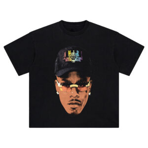 DaBaby Big Face Tee – Oversized Hip Hop Streetwear Graphic Shirt