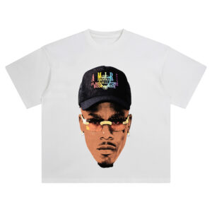 DaBaby Big Face Tee – Oversized Hip Hop Streetwear Graphic Shirt