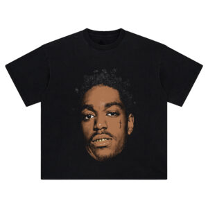 Kodak Black Big Face Tee – Oversized Project Baby Streetwear Graphic Shirt