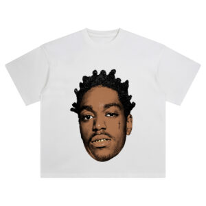 Kodak Black Big Face Tee – Oversized Project Baby Streetwear Graphic Shirt