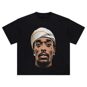 Lil Uzi Vert Big Face Tee – Oversized Trap Streetwear Graphic Shirt