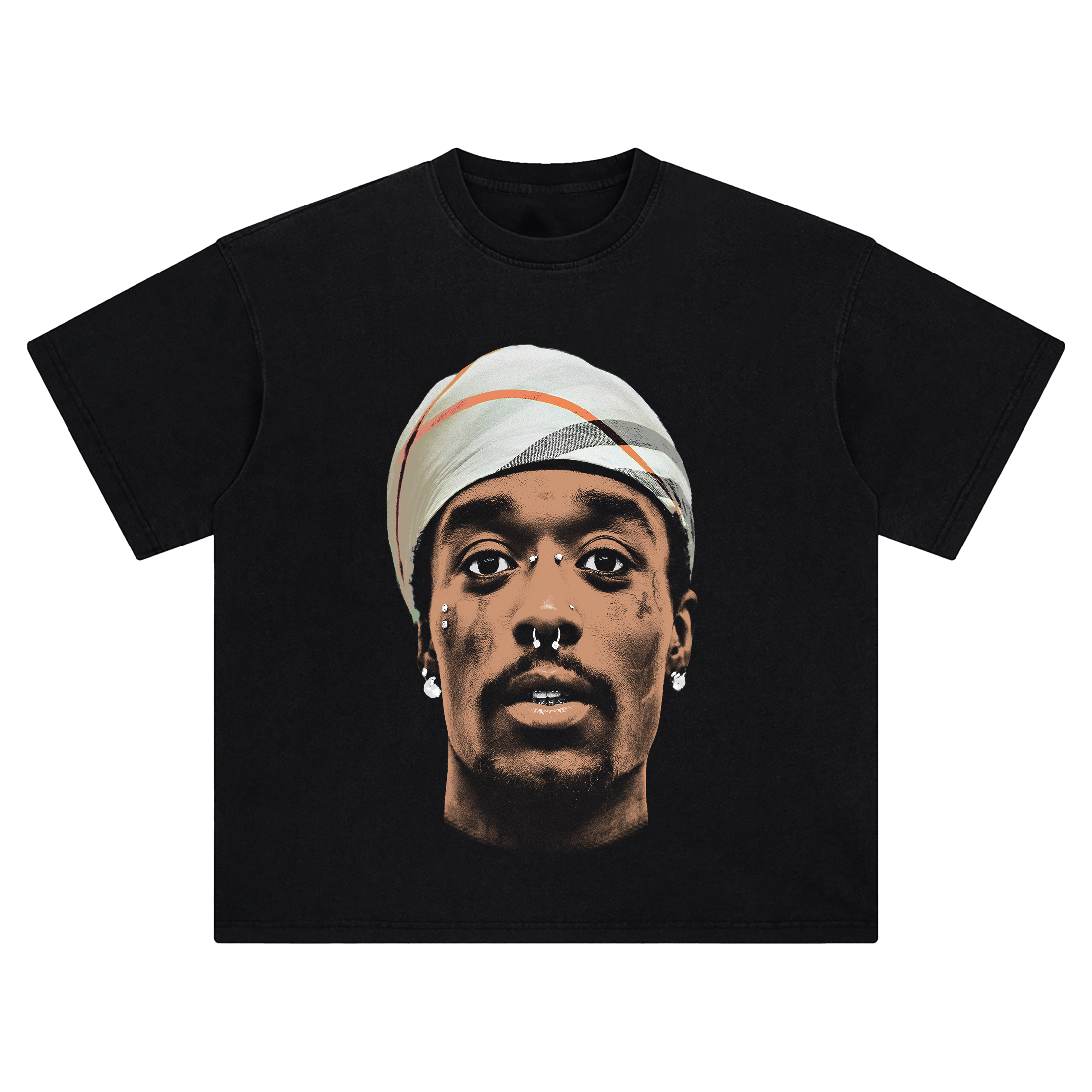 Lil Uzi Vert Big Face Tee – Oversized Trap Streetwear Graphic Shirt