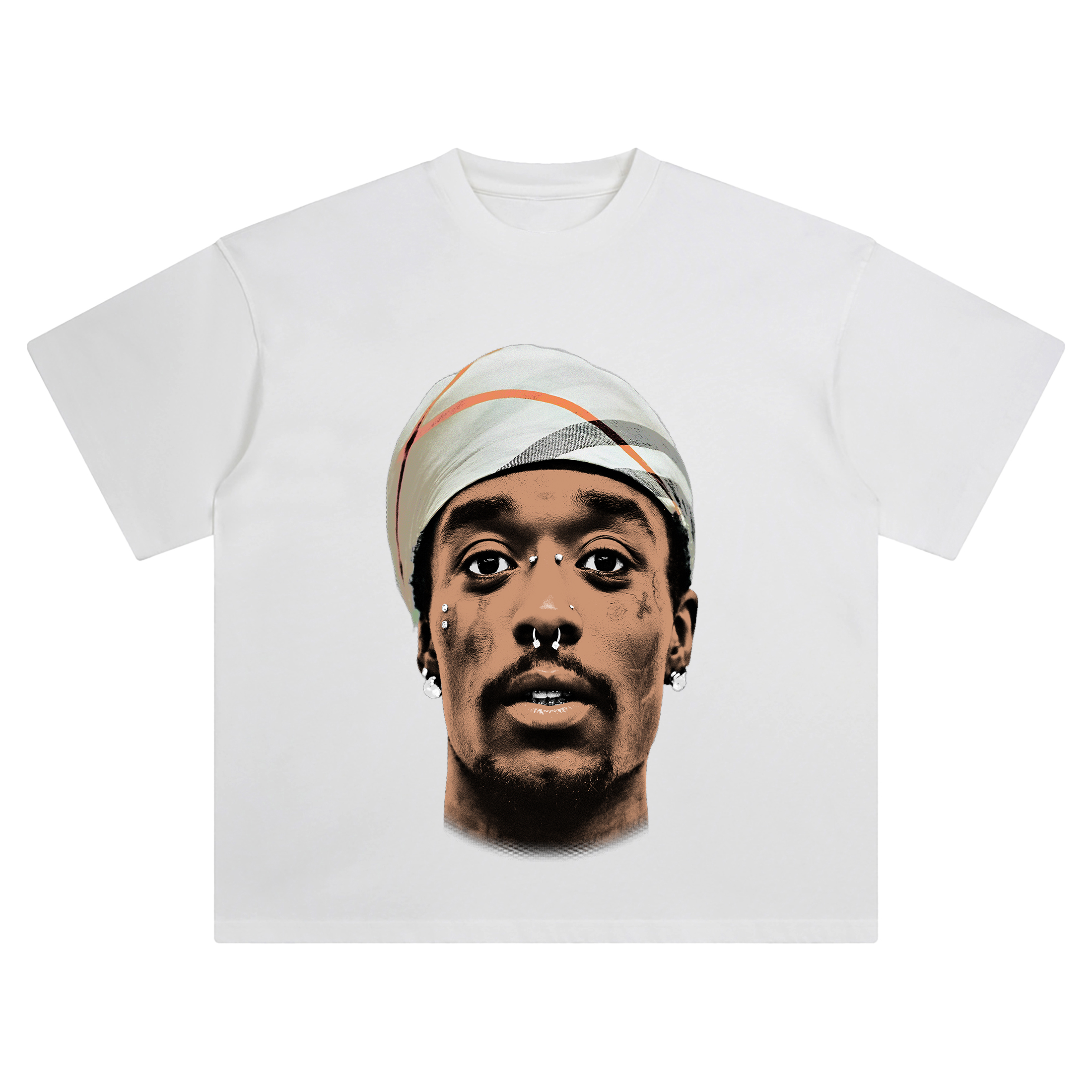Lil Uzi Vert Big Face Tee – Oversized Trap Streetwear Graphic Shirt